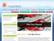 Tablet Screenshot of mailroomaz.com